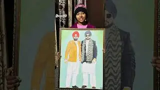 commission painting 🖌️ brothers ✨ dm me for painting. share do #viral #painting #drawing
