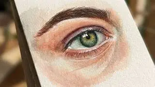 How to Paint a Realistic Eye with Watercolors
