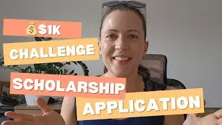 🎓 $1000 Challenge Scholarship - My Story | Ali Abdaal Application