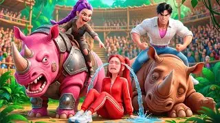 THE ULTIMATE COMEBACK 😱 RUMI wins the Rhino Racing Championship - KPOP Demon Hunters.