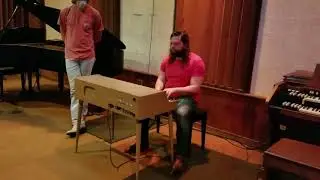 Fame Studios Mussel Shoals Alabama  Demo of the old Studio  keyboards