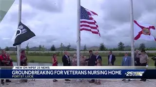 Groundbreaking for veterans nursing home