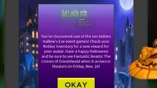 How To Get The Pumpkin Fedora Hallow's Eve Event (ROBLOX)