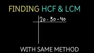 Finding HCF and LCM using same method || Prime Factorisation ||Day 9/10 ||Number skills