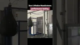Impact testing of windows & doors  #shorts #doors #windows