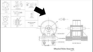 2012 Technical Drawing Mechanical Drawing Paper 2 Assembly Drawing