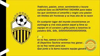 Hino do Deportivo Táchira ( VEN )