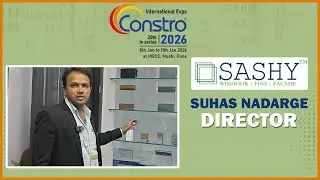 Sashy Window Systems at Constro 2026 | Best uPVC Windows & Aluminium Railings in Pune