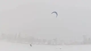 2025 02 16 Snow Storm Vaudreuil - Snowkite