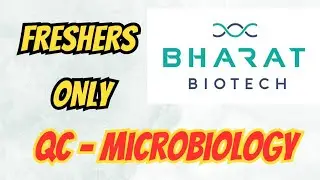 Bharat Biotech Hiring Freshers | 30 Openings in Microbiology Department | Pharma Jobs 2025