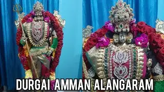 How to do Durgai amman alangaram  with hastham patham