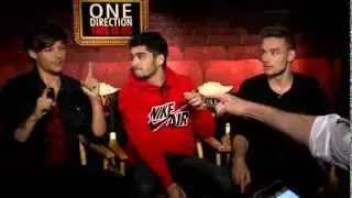 One Direction Interview:  Louis, Zayn and Liam Tell All