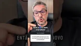 Tenha B91, passarei por uma nova per&iacute;cia, se me der B31, perco a estabilidade?