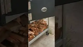 Wood stove / Oven / BBQ / on wheels !!