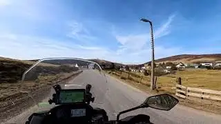 Abington to Mennock via Leadhills and Wanlockhead Mennock Pass Kawasaki Versys 1000 SE GT