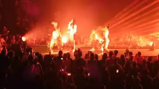 Shy'm - femme de couleur - live palais des sport Paris - juin 2019
