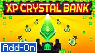 XP Crystal Bank | Minecraft Marketplace Addon | Showcase