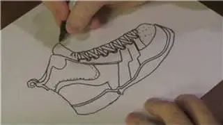 Drawing Lessons : How to Draw Basketball Shoes