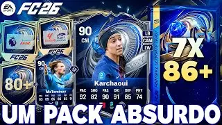 FC 26 | 😳 PACK 7X 86+ POR OBJETIVO / DME KARCHAOUI E MELHORIAS