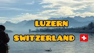 Luzern Switzerland 🇨🇭 | Boat Ride on Switzerland's Most Beautiful Lake 
