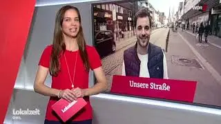 WDR-Bericht &uuml;ber die Brackweder Hauptstra&szlig;e vom 24. April 2018