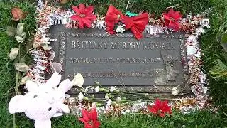 Actress Brittany Murphy Grave Forest Lawn Hollywood Hills Los Angeles California December 30, 2025