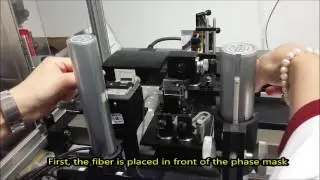 Writing a FBG sensor