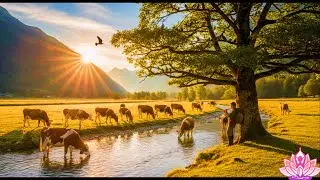 Nature Sounds LIVE 🌿 River, Flute & Birds for Relaxation