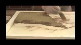 Concrete Countertop Texture - Travertine & Veining by SureCrete