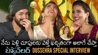 Akhil MOST FUNNY Reply To Pooja Hegde Question | Most Eligible Bachelor Team Full Interview | NB