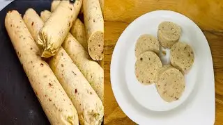 Chicken salami recipe||Easy and homemade chicken sausage