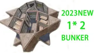 The Perfect 1x1 Small Group Rust Base Design 2023（Rust Building）