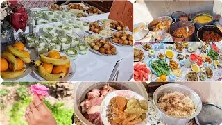 يومياتي الرمضانيه مطر وخير 😍عزيمه العرسان 👰‍♀️🤵‍♂️على الفطور