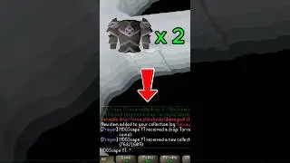 The LUCKIEST Double Drop in OSRS #runescape #osrs #oldschoolrunescape