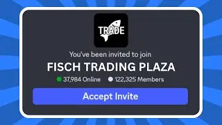 How to Join FISCH TRADING Discord Server
