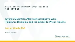 Juvenile Detention Alternatives Initiative, Zero-Tolerance Discipline& the School-to-Prison Pipeline