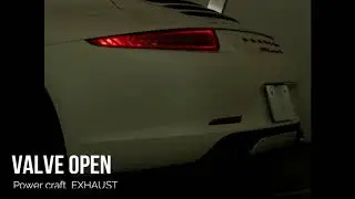 Porsche 911 （type 991） Power craft EXHAUST