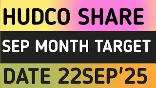 HUDCO SHARE LATEST NEWS 22SEP'25/HUDCO STOCK LATEST NEWS WITH TARGET ANALYSIS