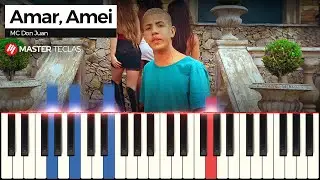 Amar, Amei - MC Don Juan | Piano Tutorial