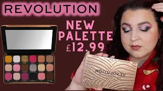 NEW REVOLUTION BARE PINK FOREVER FLAWLESS PALETTE REVIEW, TUTORIAL AND SWATCHES | LIZZIE DEMETRIOU