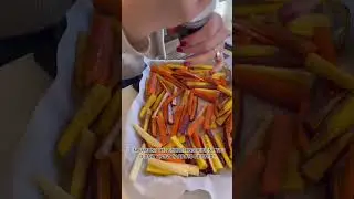 How to Make Honey Butter Roasted Rainbow #carrots🎄 Perfect #Christmas Side Dish!