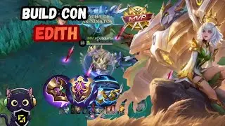 PROBANDO LA NUEVA  SKIN DE EDITH💥LA MURRALLA ELECTRICA⚡| #mobilelegends 