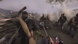 WAR OF RIGHTS - 4k - 150 Pro line Battle ....Until they Kicked the only Camera Man
