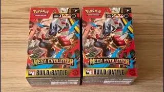 We opened two BUILD & BATTLE sets of MEGA EVOLUTION | What's in this product?