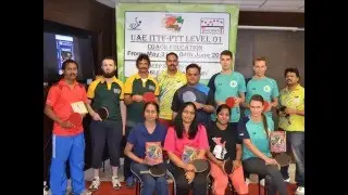 UAE ITTF PTT L1 at DEEP SPORTS DUBAI TABLE TENNIS ACADEMY