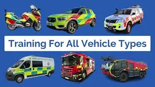 Emergency Response 999 Fire Police Ambulance Blue Light Driving