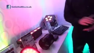 DJ Tutor shows us the NEW ADJ wireless lighting technology at MusikMesse 2013 for GetintheMix.com
