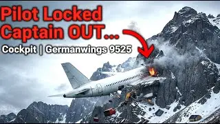 Pilot Locked the Captain OUT of the Cockpit | The Crash of Germanwings Flight 9525