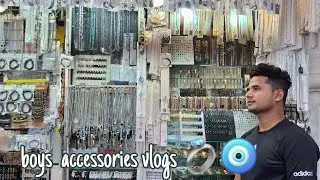 boys accessories vlogs 💍🧿 [Mumbai  CST]