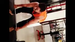 Cyborg#gym time # deadl lift#heavy weight# 120kg#140kg#160kg back workout